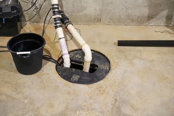 Basement Drainage Installation in Eugene