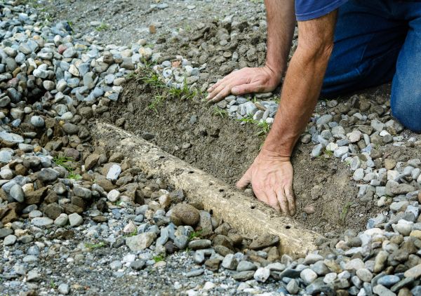 French Ditch Installation in Eugene